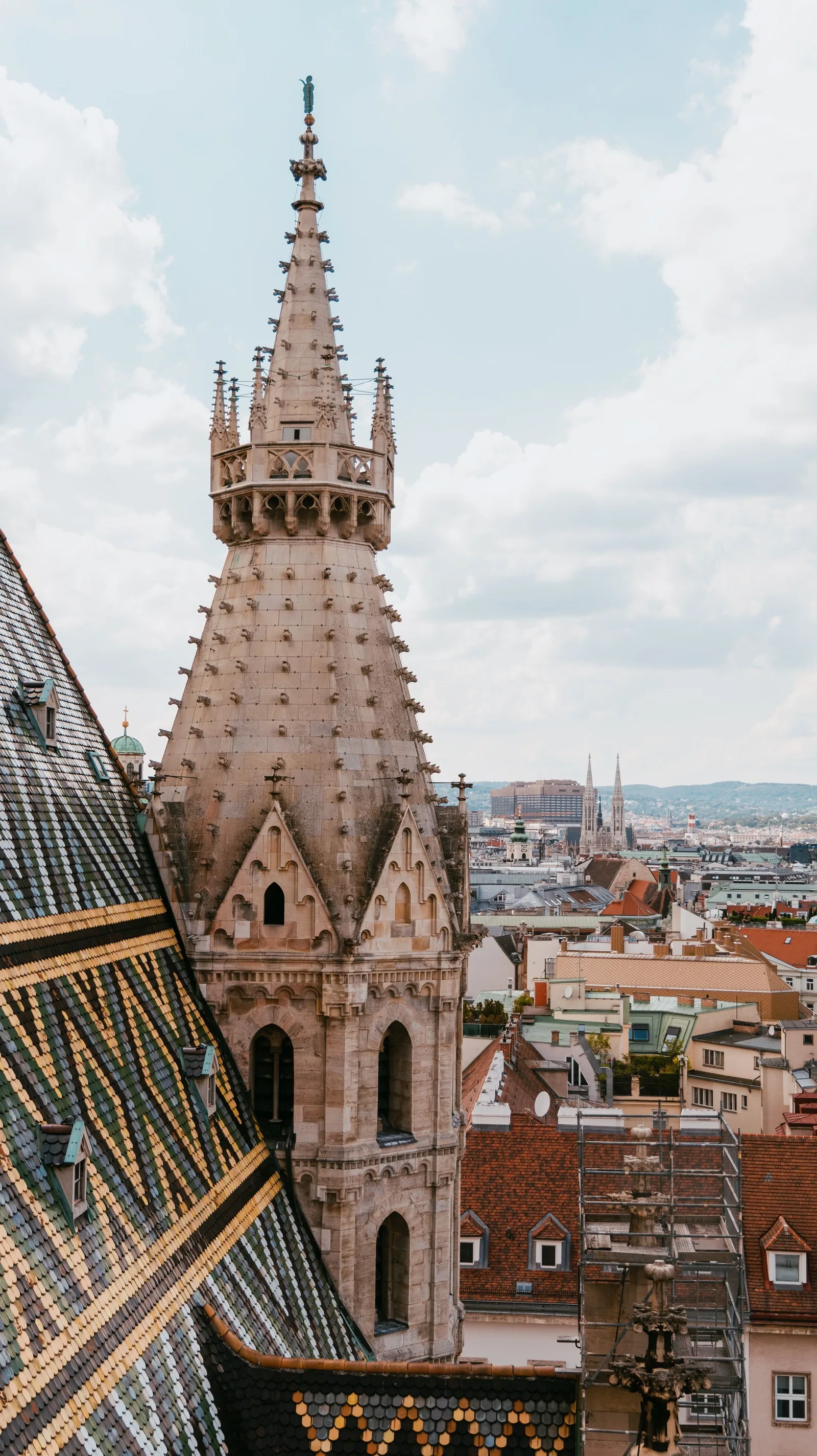 St. Stephen's Cathedral rising above central Vienna